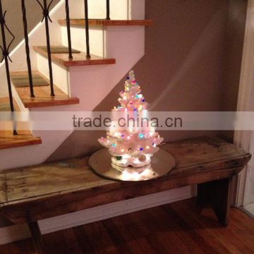 White Ceramic Christmas Tree Light