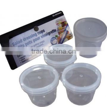 Factory sell reusable plastic cup with lid