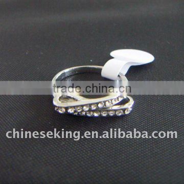 fashion rinestone finger rings on sale, 0.5US$ per piece only