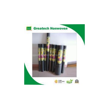 Black color weed control fabric roll