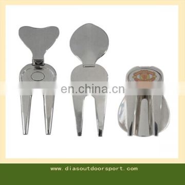 golf divot repair tools with ball marker