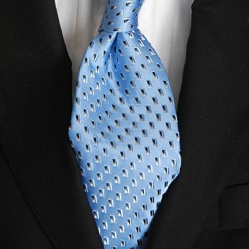 Dots OEM ODM Mens Silk Necktie Digital Printing Weave