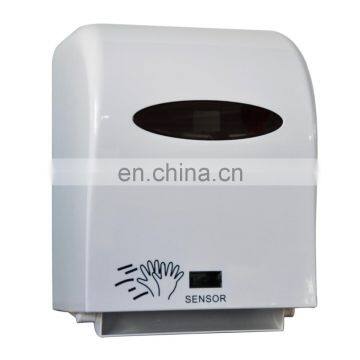 Curvaceous automatic raw material paper towel jumbo roll dispenser & holder for kitchen