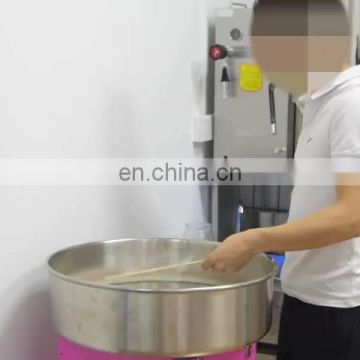 CE approved Supermarket Hold Fancy Cotton Candy Machine| Flower Cotton Candy Machine with Cart