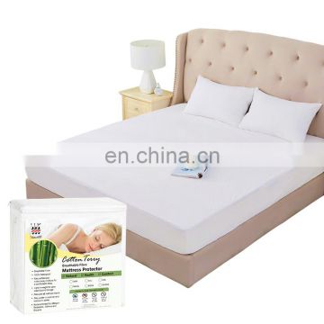 OEM Tex-Cel Suzhou T/C Cotton Terry Cloth Waterproof Bed Bug Mattress Cover for Amazon