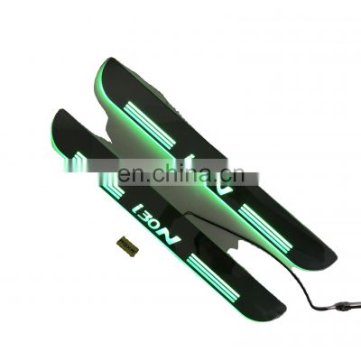 Led Door Sill Plate Strip Welcome Light Pathway Accessories for Hyundai i30 N dynamic sequential style