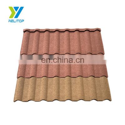 Wholesale roofing shingles sheet building material stone coated roof sheet Milano Type