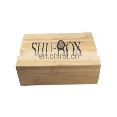 Handmade Custom Rectangle Wooden Shoe Box For Sale