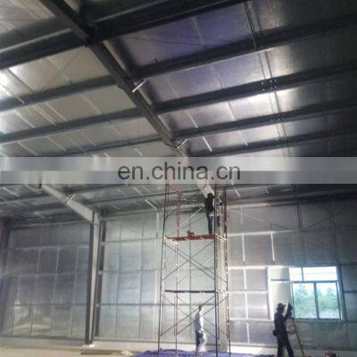 Prefabricated car garage steel structure workshop building