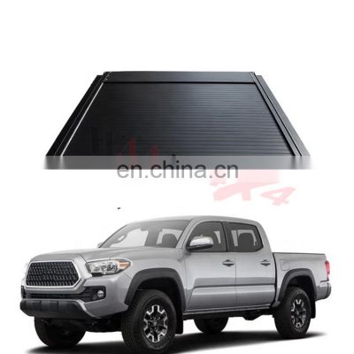Hot selling aluminum roller lid retrax tonneau bed cover for tacoma 5' 6' bed
