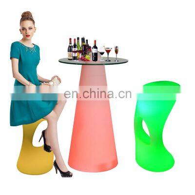 bar furniture /Waterproof outdoor party/event illuminated holiday lighting chair furniture bar counter chairs