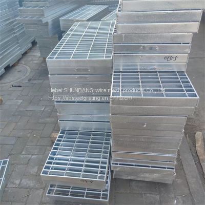 Shunbang spot hot-dip galvanized ditch cover plate platform step plate steel grating heavy profiled grid ditch cover plate