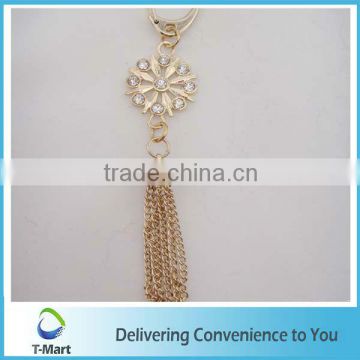 Sun with Crystal Pendant for key chain, bags, clothings, belts and all decoration