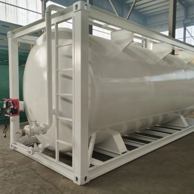 Good quality 20ft 40ft portable container fuel tank for diesel fuel storage with meter pump