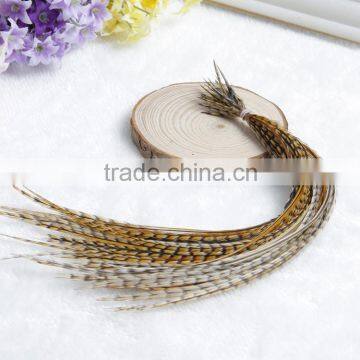Top Quality factory wholesale Natural color hair feather cut