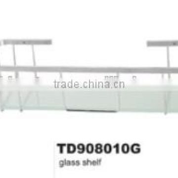New model stainless steel frame glass base shower cabin glass shelf