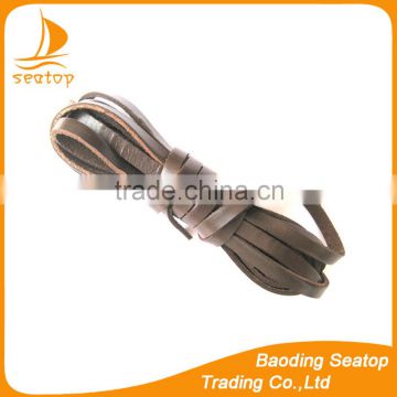 flat leather cord wholesale