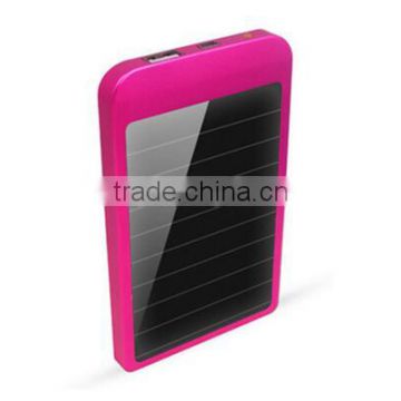 Wholesale solar cellphone charger with 2600MAH capacity