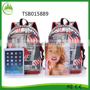 Hot Selling Yiwu Supplier New Design American Stylish Backpack