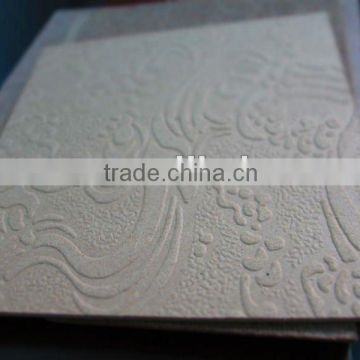 decorative/perforated hardboard with grooved