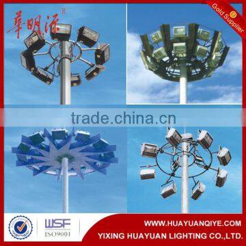 galvanized high mast light mast poles