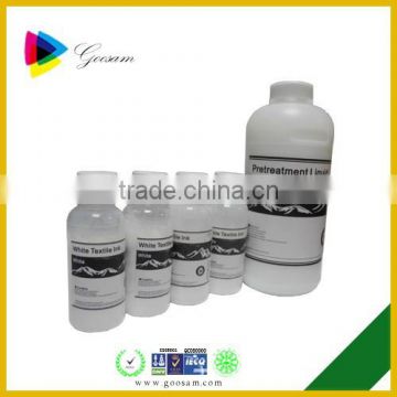 Printing on textile, T-shirt, coat, furniture white textile ink for Epson,Mutoh,Mimaki,Roland