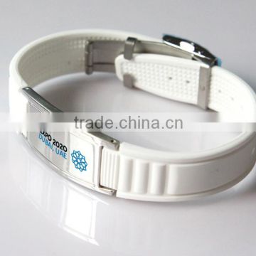 new uae energy silicon bracelets 2020 (white)