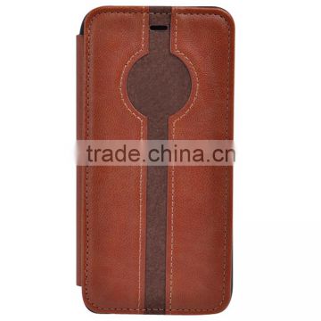 For iphone6 plus 2015 new product magnetic flip leather case