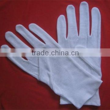 Popular white safety ware glove