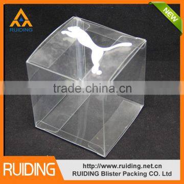 high durable customer design Transparent rectangular gift plastic folding box