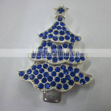 promotions colorful christmas tree shape usb flash drive as gift
