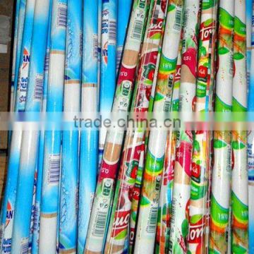 FACTORY DIRECT WHOLESALE pvc coated 120cm broom stick with COMPETITIVE PRICE