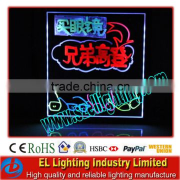 led writing board,sound activated board
