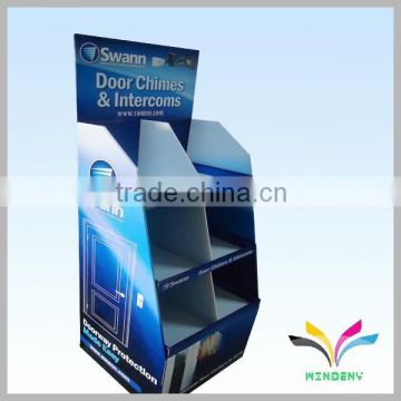Made in China good quality wholesale cheap retail colorful printing floor standing cardboard covered cupcake stand