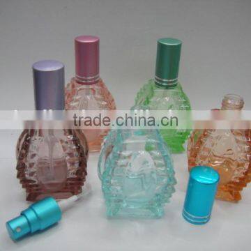 screw perfume glass bottle