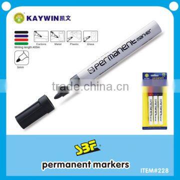 Black Permanent industrial marker pen item 228