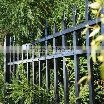 Privacy garden aluminum no dig fence panels/no dig fence