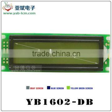 High quality lcd display 1602 characters lcd display 16X2