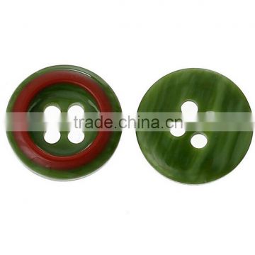 Custom Army Green Plastic Button