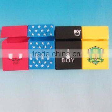 Customized Printed Standard 20 pcs Size Soft silicone cigarette pack cover