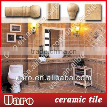 Porcelain vintage brick polished bathroom non-slip ceramic tile