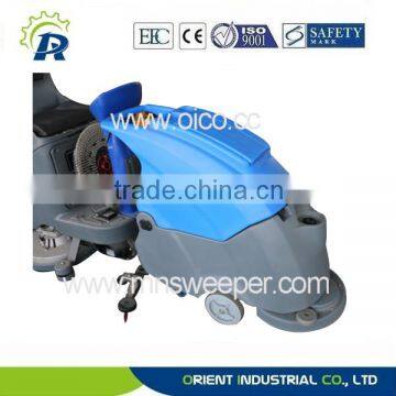 brush plate motor 600w vacuum soak scrubbing machine washing cars hand propelled washing sucking dry machine