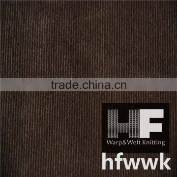 100% polyester warp knitting Cationic corduroy