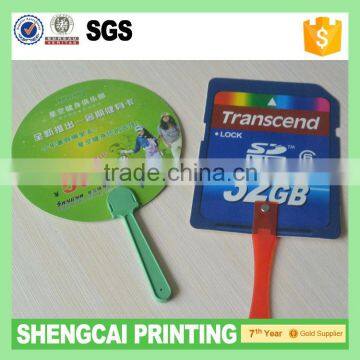 High Quality Plastic Advertisement Promotional Fan