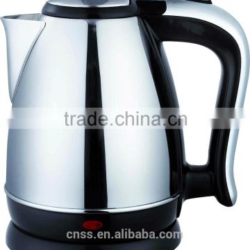 Electric portable hot water kettle with indicator