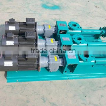 Large capacity single screw pump for palm oil