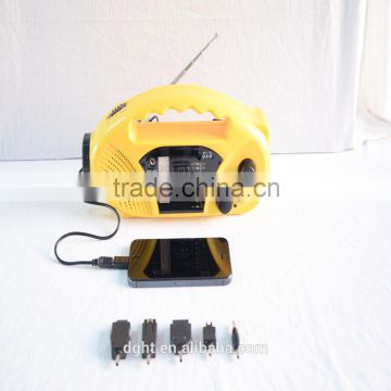 Emergency FM/AM/SW Protable Mobile charge radio