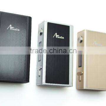 TC mod Ijoy Asolo box mod taste control mod small size efficient function new 200w asolo vape box mod