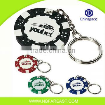 Good quality made in China hard plastic keychain