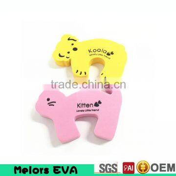 hot sale custom cute style protect baby eva foam door stopper for wooden door and glass door